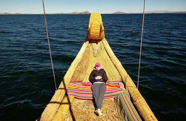 Sailing on Lake Titicaca - The White god Legend