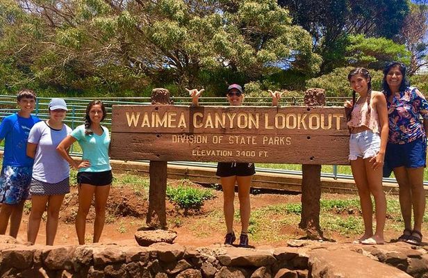 Kauai Highlights Small Group Tour -A journey to the Canyon & more