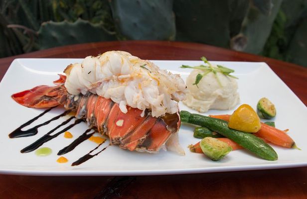Lobster Tail Dinner with a Private Chef in Los Cabos