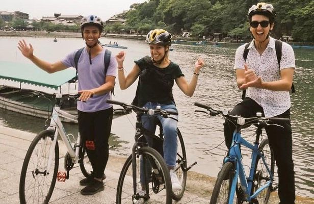 Afternoon Arashiyama Bamboo Forest & Monkey Park Kyoto Bike Tour