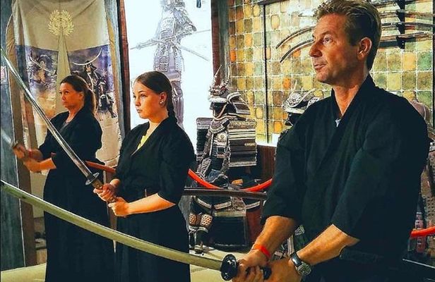 Samurai Sword Experience (Family Friendly)at SAMURAI MUSEUM TOKYO