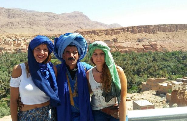 3-day excursion to Merzouga from Marrakech including the Dades valley and camel trek in Erg Chebbi