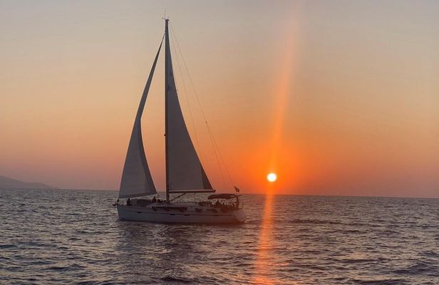 Magic Sunset Sailing trip to DIA in Heraklion,Crete(4,5H)