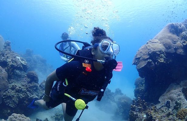 Introductory dive for non-certified divers