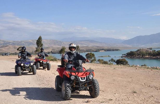 Marrakech : Lake Quad Bike Experience in Lalla Takerkoust ( Barrage )