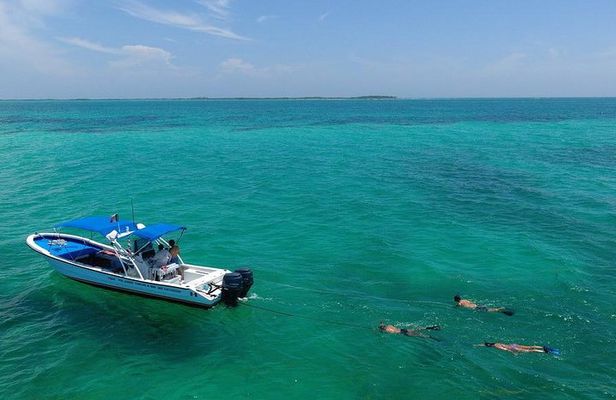 3 Islands Snorkel on boat, Isla Blanca, Contoy, Mujeres
