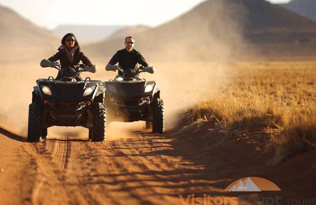 Desert Safari by Quad Bike Around Pyramids