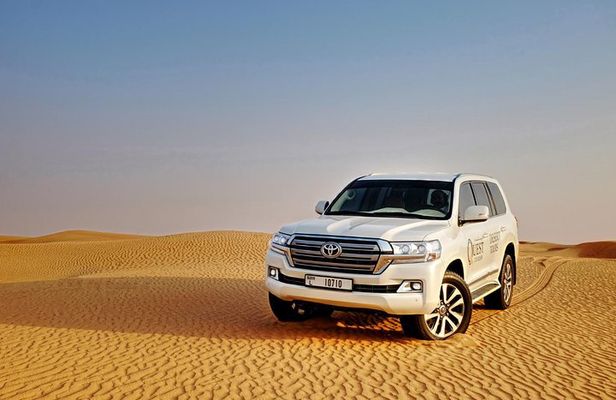 Dubai Desert Safari with Dune Bashing, Camel Rides & BBQ