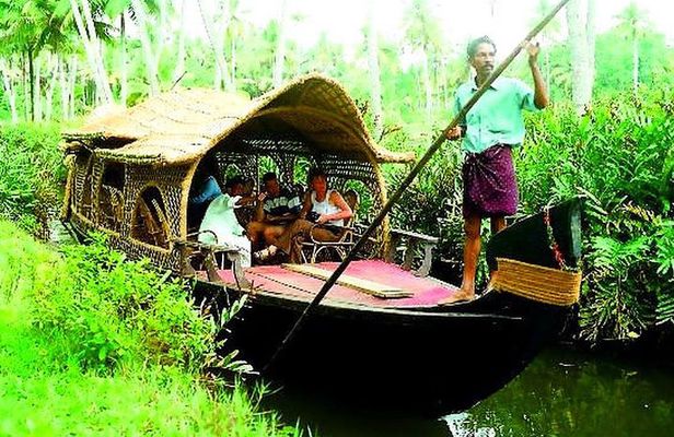Half Day Village Backwater Eco Country Boat Cruise :Group Tour from Fort Cochin