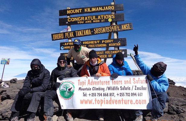8 Days 7 Nights Kilimanjaro Lemosho Route