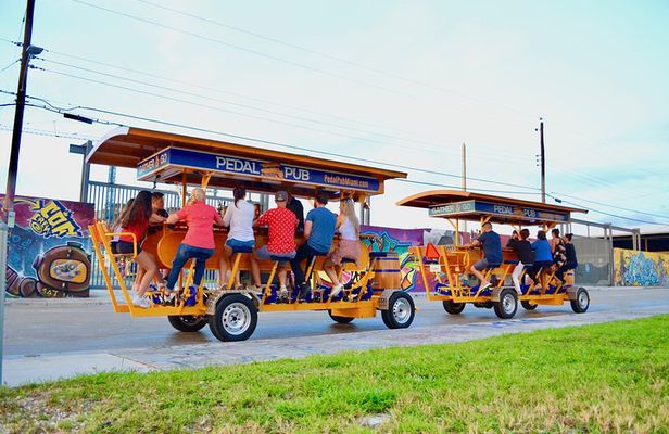 Miami Pedal Pub Wynwood Arts District Party Bike Pub Crawl