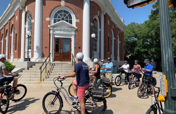 Ride an electric bicycle for a Historical Tour in Aiken