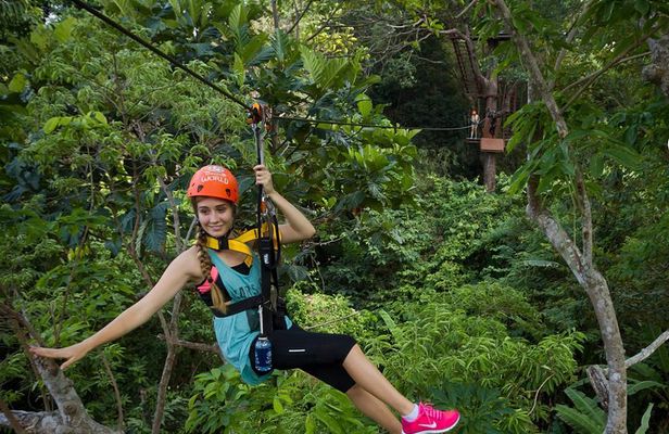 Phuket Hanuman World Zipline Tickets - 10 Platforms