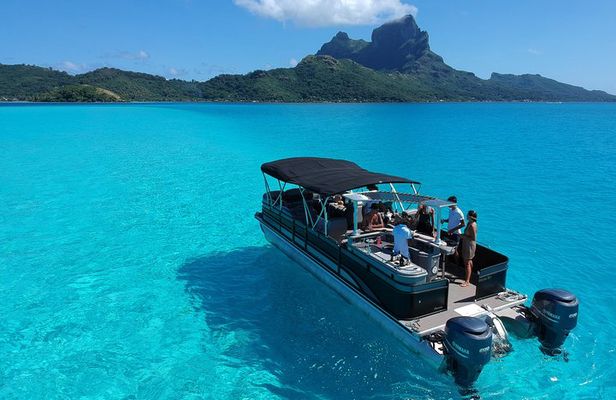Toa Boat Bora Bora Private Lagoon Tour On Entertainer Bar Boat