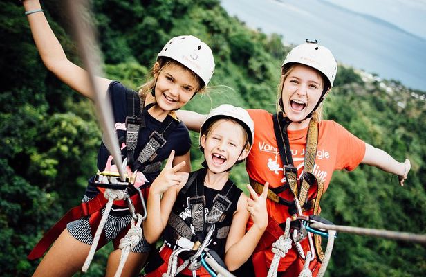 Vanuatu Jungle Zipline - Self Drive Option