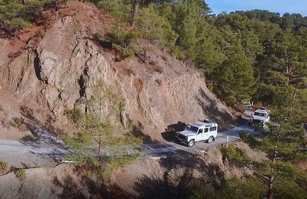 Troodos Mountains 4x4 Tour with Meze Lunch from Protaras