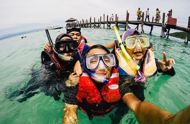 Island Hopping Tour From Kota Kinabalu (2 island)