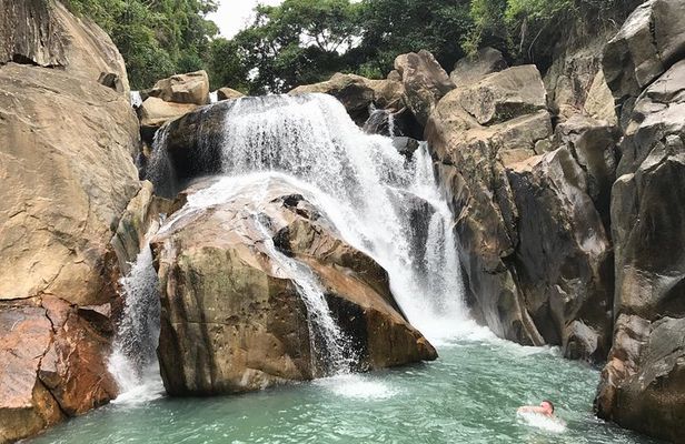 Ba Ho Waterfall and Countryside Guided Motorcycle Tour