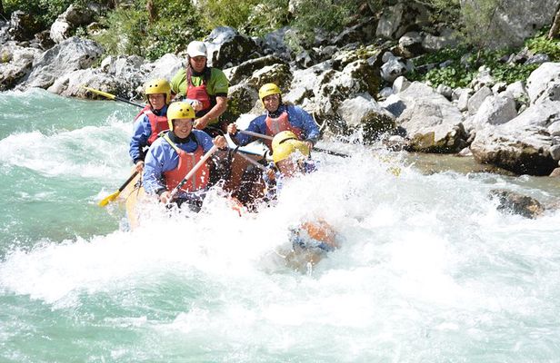 Rafting on Soca River