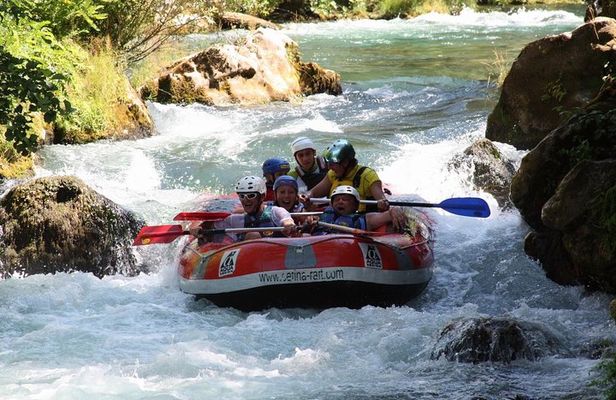 Rafting on Cetina River with transfer from Split