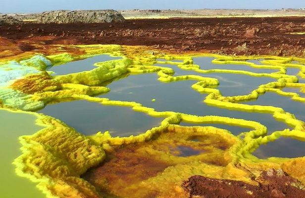 Explore the unique planet, Danakil Depression!