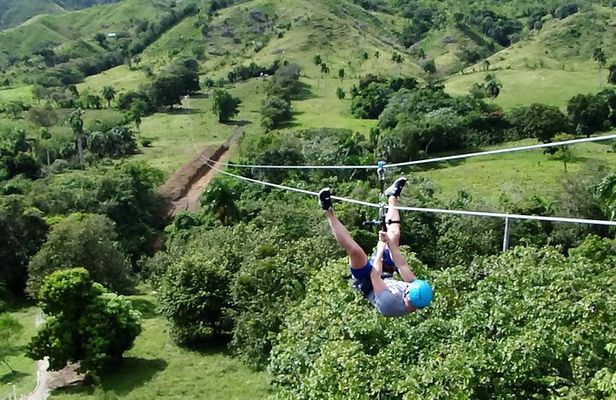 ATV N Zip: 8 Zip Lines plus ATV's
