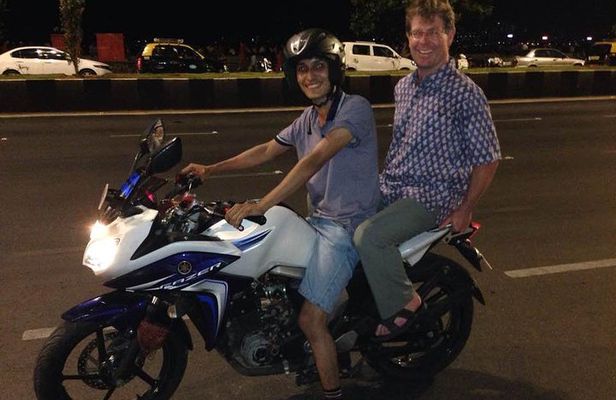 Mumbai on Motor Bike