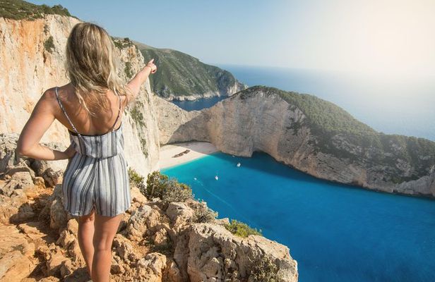 Zakynthos Navagio View - Boatrip, Caves & Xigia Beach exploration