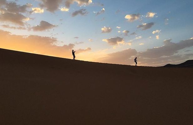 Two Nights in Merzouga Desert Private Tents With Camel ride Jeep 