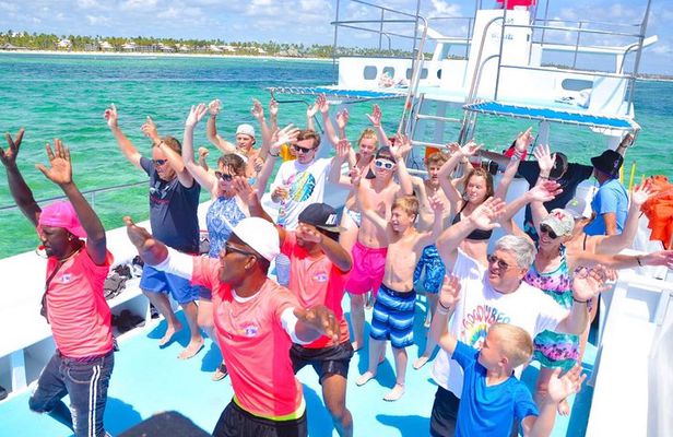 Party boat in Catamaran with Open Bar adults only