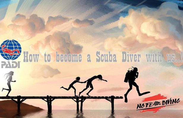 Padi Discover Scuba Diving In Amed Bali