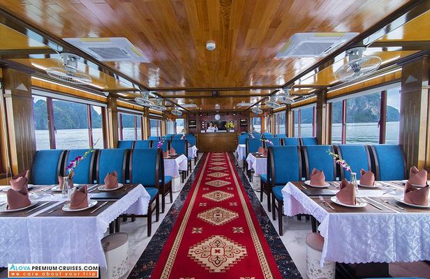 HaLong Bay 1Day 6hrs cruising - Alova Premium Cruise - Limousine
