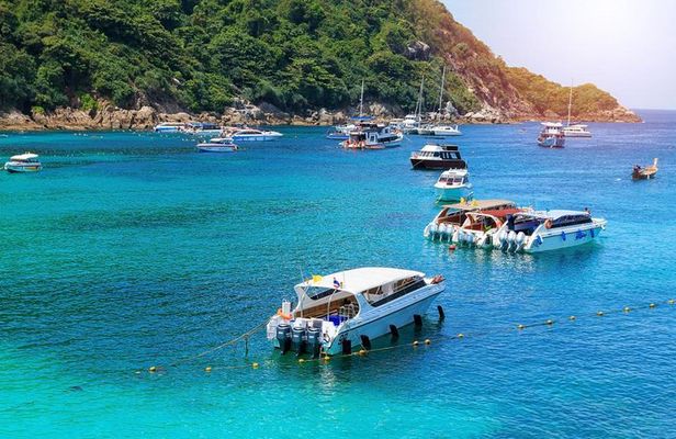 Phuket Coral + Racha Island with Lunch by Catamaran Yacht