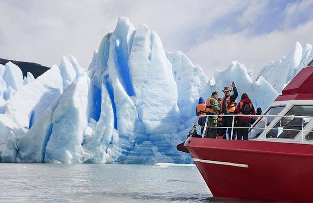 Balmaceda & Serrano Glaciers Boat Tour and traditional lunch.