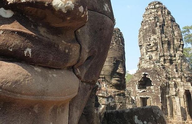 Angkor and Waterfall