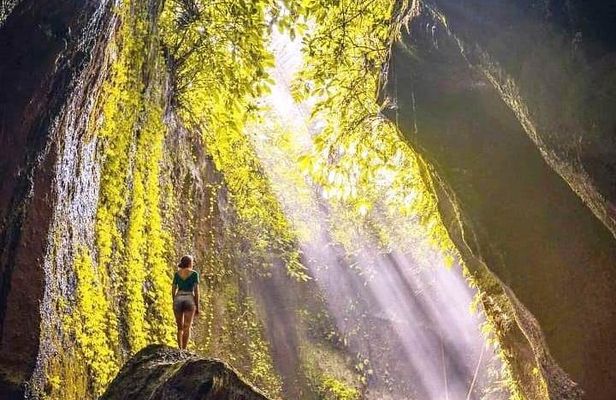 Ubud Swing, Rice Terrace and Waterfall Highlights Tour