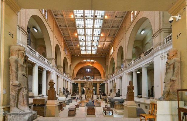 Day Tour : Egyptian Museum, Old Cairo and Khan El Khalili Bazaar in Cairo
