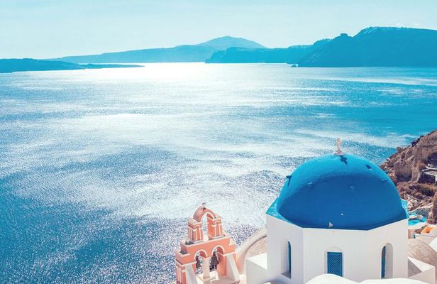 Santorini Winter Panorama
