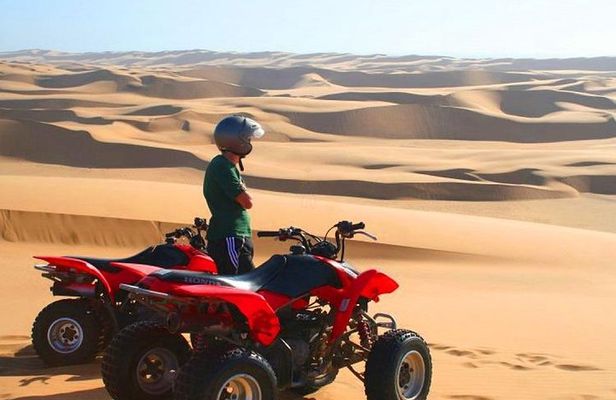Morning Desert Safari With Quad Biking, Camel Riding and Dune Bashing