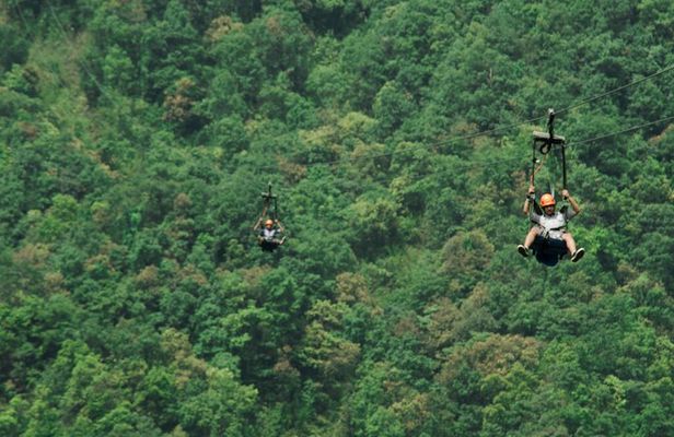 Pokhara Zipline Flying