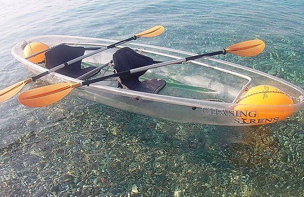 Chasing Syrens Transparent Kayak Winter Tours