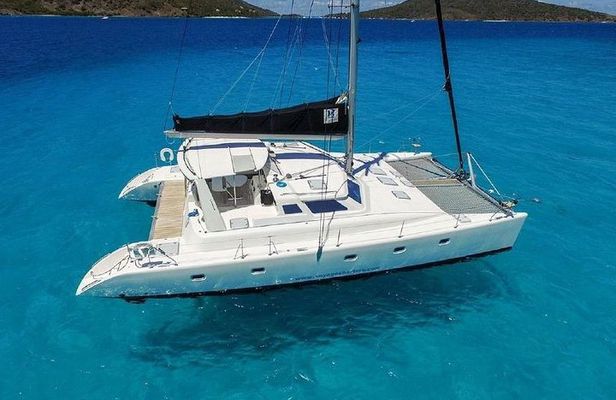50' Luxury Yacht. Private Full or Half Day Catamaran Snorkel, & Beach Experience