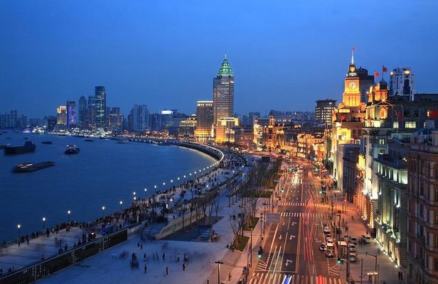 Shanghai Night Tour to Huangpu River Cruise +Dingtaifeng or Buffet at Cruiseship