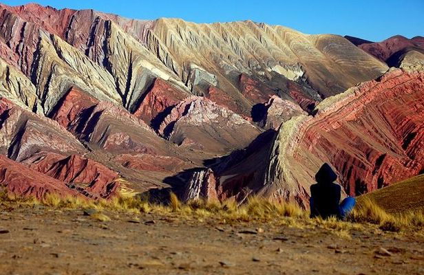 Hornocal, 14 colors mountain, trough Humahuaca´s gorge
