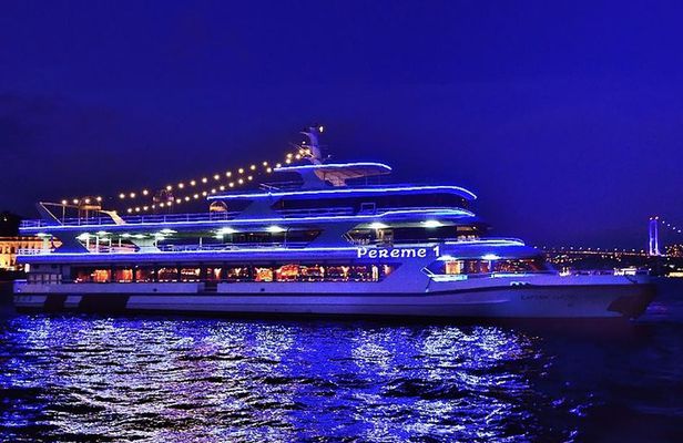 Bosphorus Dinner Cruise with Turkish Music and Live Performances