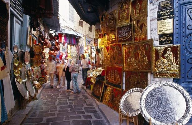 Picturesque Village Of Sidi Bou Said + Tunis Old Medina