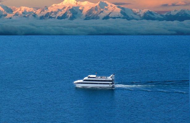 Sun Island & Titicaca Lake with catamaran from Puno