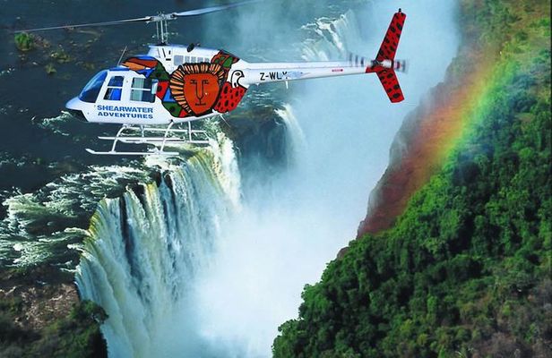 Victoria Falls Flight of the Angels Helicopter Flight