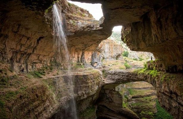 Baatara Gorge Waterfall, Jeita Grotto and Byblos Tour