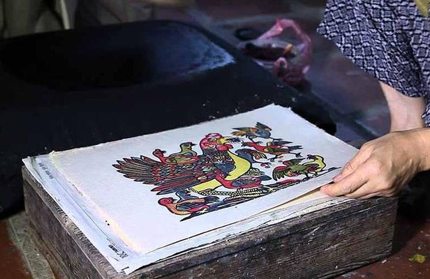 Dong Ho Paint Traditional Village Ancient Feudal Hanoi